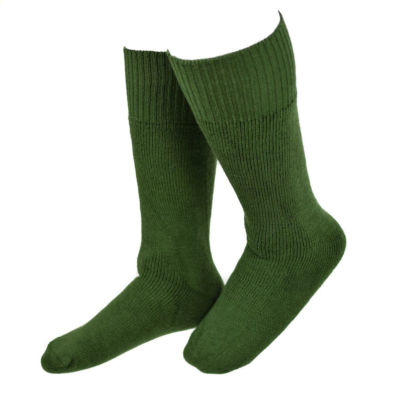 Ζεστές Μάλλινες Πράσινες Ολλανδικές Κάλτσες