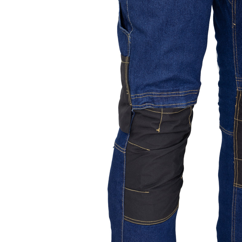 Ελαστικά Τζιν Παντελόνια Εργασίας REIS JEANS303-T
