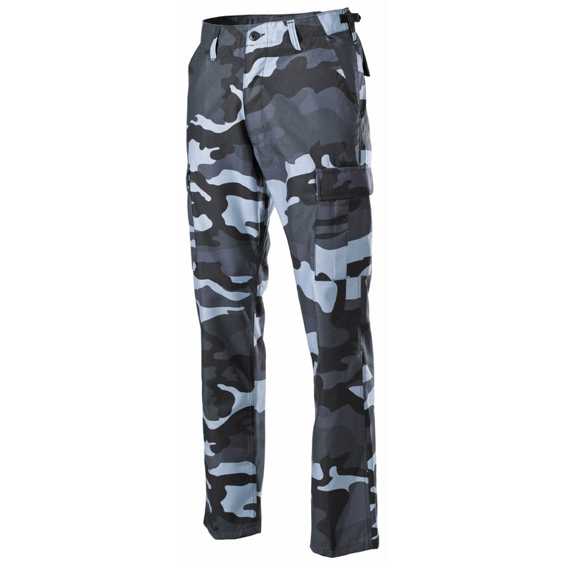 Pantaloni de camuflaj albastru cer 