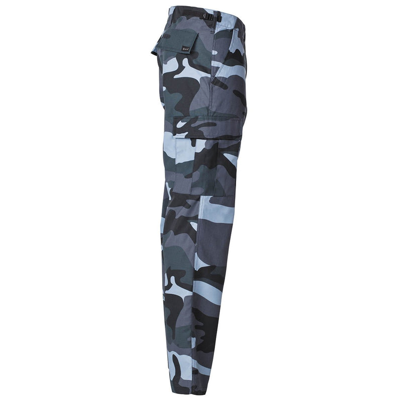 Pantaloni de camuflaj albastru cer 