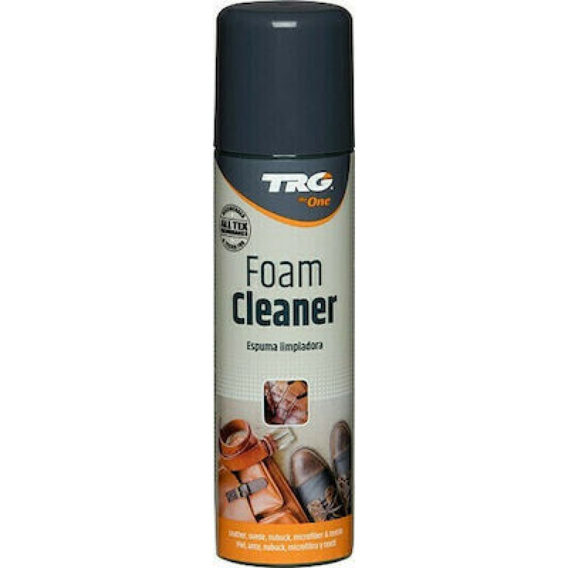 Πανίσχυρος Αφρός Καθαρισμού TRG Foam Cleaner για Όλα τα Δερμάτινα, Καστόρινα (Suede), Nubuck  και Πάνινα Παπούτσια