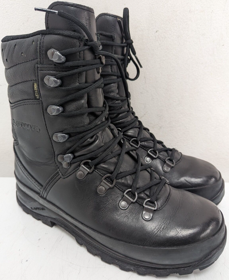 Μαύρες Δερμάτινες Μπότες LOWA Tactical Combat Boots Μεταχειρισμένες