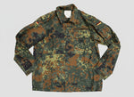 Cămașă de lucru germană de camuflaj folosită