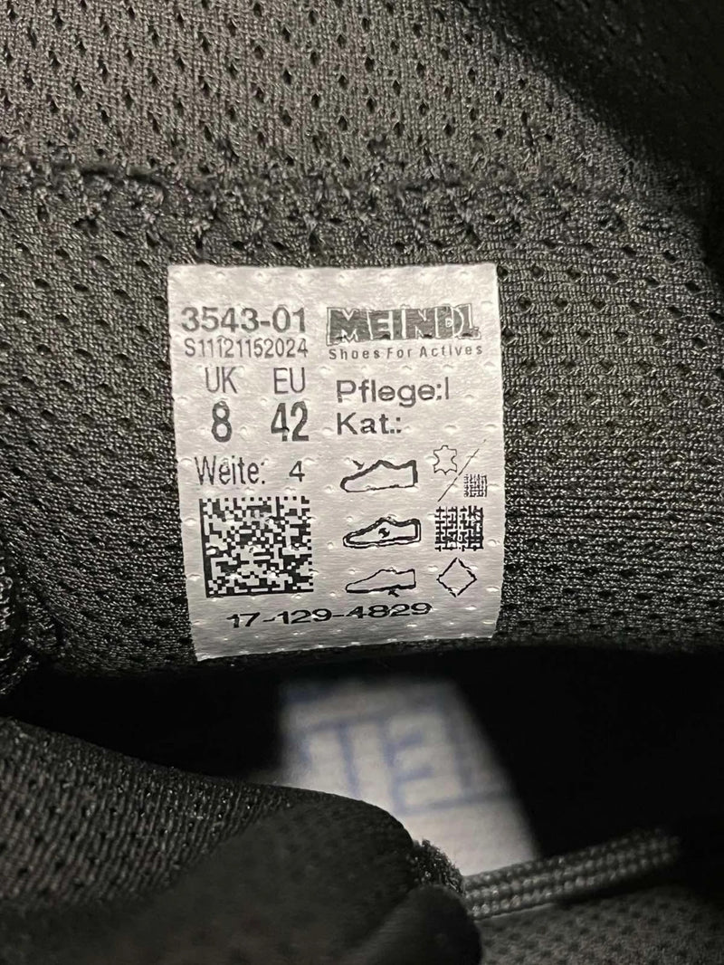 Μαύρο Αρβυλο Meindl Rock 3543-01 Ελαφρώς Μεταχειρισμένο