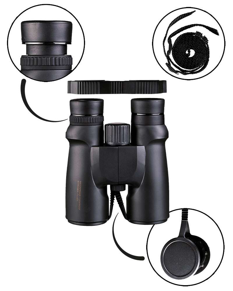 Πανίσχυρα Κιάλια Mil-Tec Αδιάβροχα 8x42mm